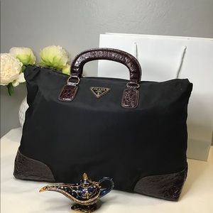 🛍Authentic PRADA Large Nylon Bag